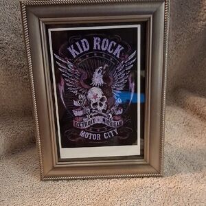 Framed Kid Rock Poster